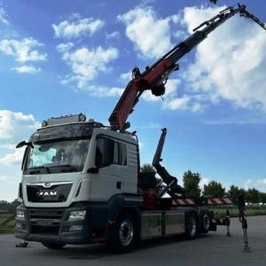 foto 6x2 MAN TGS 26.420 + Fassi