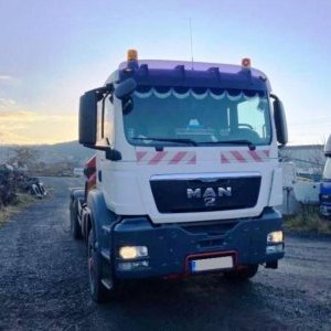 foto 6x6 MAN hakowiec+HDS Palfinger