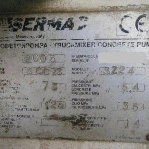 foto pumi 24m/9m3 beton mieszarka+pompa 8x4 MAN +Sermac