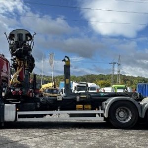 foto 6x4 MAN zlom EUR5 hakowiec+HDS 30/26t