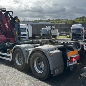 foto 6x4 MAN zlom EUR5 hakowiec+HDS 30/26t