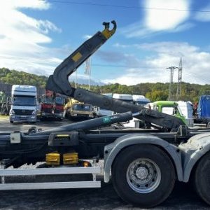 foto 6x4 MAN zlom EUR5 hakowiec+HDS 30/26t