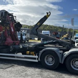 foto 6x4 MAN zlom EUR5 hakowiec+HDS 30/26t