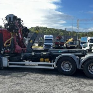 foto 6x4 MAN zlom EUR5 hakowiec+HDS 30/26t