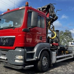 foto 6x4 MAN zlom EUR5 hakowiec+HDS 30/26t