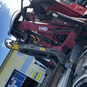 foto 6x4 MAN zlom EUR5 hakowiec+HDS 30/26t