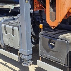 foto 6x6 MAN TGS hakowiec+ HDS Terex Atlas z pojemnik