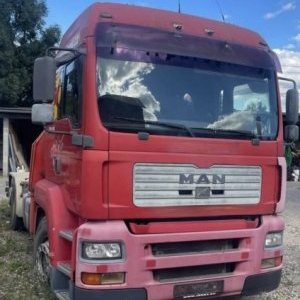 foto 6x2 MAN TGA hakowiec+HDS Palfinger PK10500