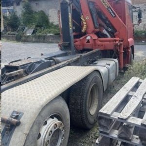 foto 6x2 MAN TGA hakowiec+HDS Palfinger PK10500