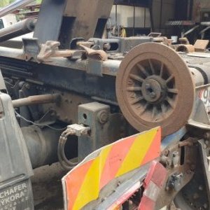 foto 6x2 hakowiec+HDS(2008) zlom MAN TGA +LIV draparka